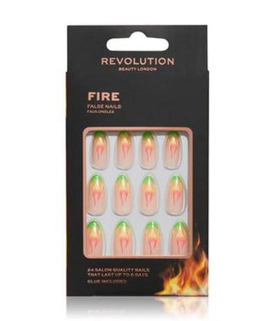 REVOLUTION Flawless False Nails Fire Tekokynnet 1 kpl