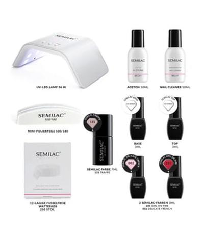 Semilac Try Me Starter Set Kynsilakkasetti 1 kpl