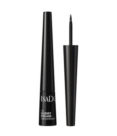 IsaDora The Glossy Eyeliner Waterproof Eyeliner 3 ml Nr. 40 - Chrome Black