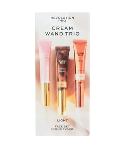 REVOLUTION PRO Cream Face Wand Trio Kasvomeikkisetti 1 kpl Light