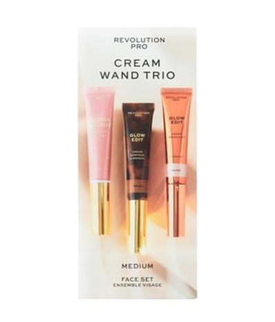 REVOLUTION PRO Cream Face Wand Trio Kasvomeikkisetti 1 kpl Medium