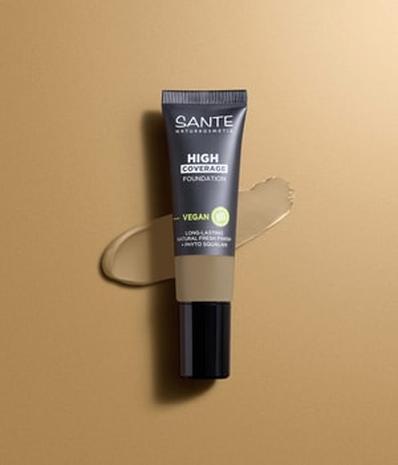 Sante High Coverage Foundation Nestemäinen meikkivoide 25 ml 08