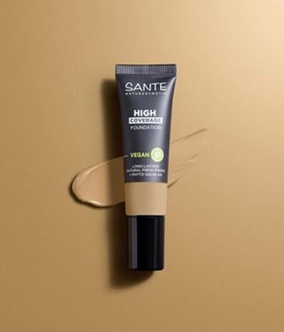 Sante High Coverage Foundation Nestemäinen meikkivoide 25 ml 07