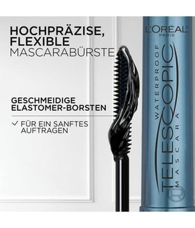 L'Orä©al Paris Telescopic Waterproof Ripsiväri 8 ml Black