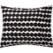 Marimekko Räsymatto Tyynynpäällinen 50x70 Cm / Valkoinen - Tyynyliinat Luomupuuvillaperkaali Musta - 074214-190 – kuva 1