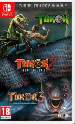 Turok Trilogy Bundle, Nintendo Switch -peli