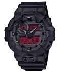 Casio G-Shock Black and Bold Red GA-700BBR-1AER