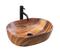 Pesuallas Washbasin Rea Amelia Wood Matt – kuva 1