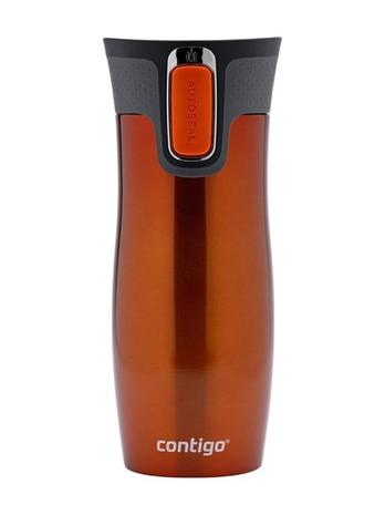 Lämpömuki Contigo West Loop 470ml, Tangerine, 2095850 – kuva 1/2