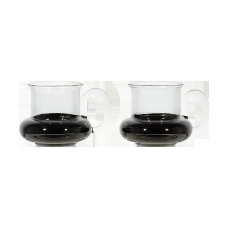 Tom Dixon Bump teekuppi 2 kpl Black
