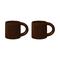 Hem Bronto muki 30 cl 2 kpl. Brown – kuva 1