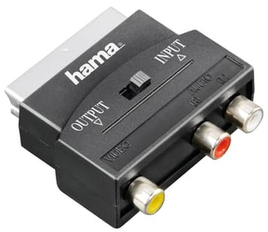 Scart uros - 3x RCA uros, kaapeli – kuva 6/8