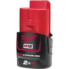 Milwaukee M12 B2 (4932430064) 12V 2,0Ah Li-Ion, työkaluakku
