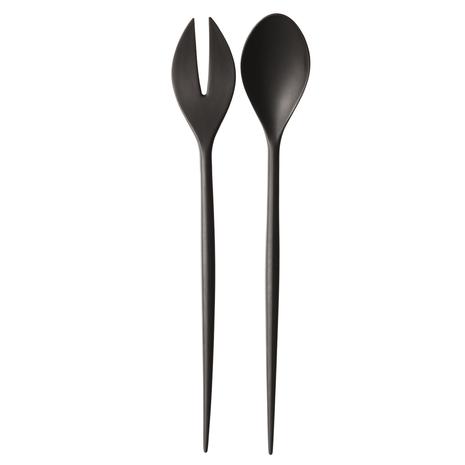 Normann Copenhagen Krenit-salaatinottimet musta