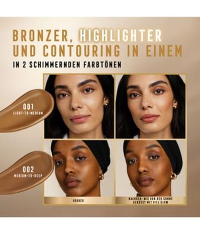 Max Factor Miracle Pure Golden Glow Bronzer 15 ml 02 Medium to Deep
