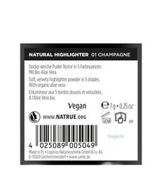 Sante Natural Highlighter Highlighter 7 g Nr. 01 - Champagne