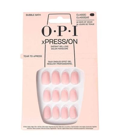 OPI xPRESS/ON Bubble BathÂ® Tekokynnet 1 kpl Medium Pink