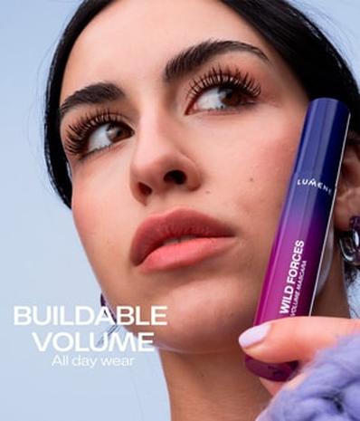 Lumene Wild Forces Volume Ripsiväri 14 ml Black