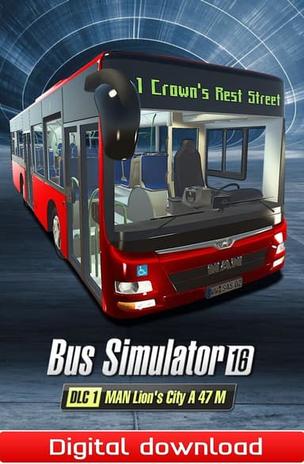 Bus Simulator 2016 - MAN Lion's City A 47 M, PC-peli