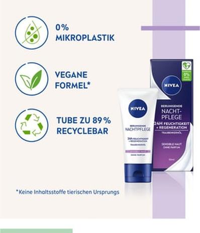NIVEA Sensitive yövoide Yövoide 50 ml