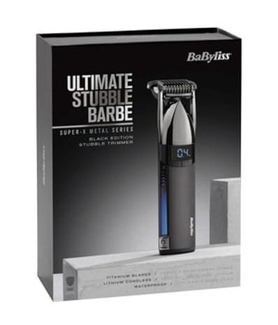 BaByliss S991E Super-X Metal Series Stubble Trimmer Black Edition, partatrimmeri – kuva 8/8
