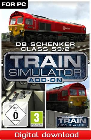 Train Simulator: DB Schenker Class 59/2 Loco, PC-peli (lisälevy)