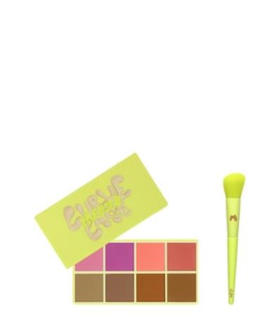 Made By Mitchell Curve Case Pressed Palettes Meikkipaletti 1 kpl Light