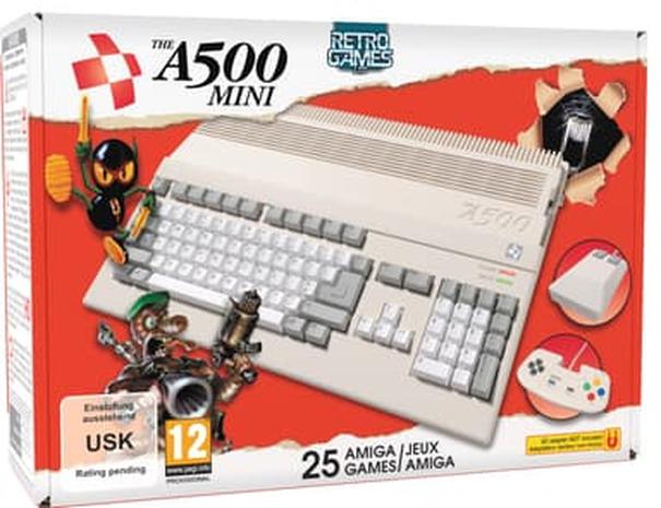 The A500 Mini, retrokonsoli + 25 peliä