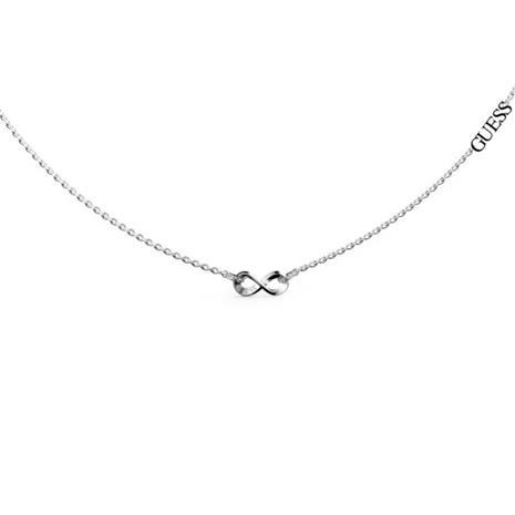 GUESS Endless dream hopeanvärinen infinity kaulakoru JUBN03264JWRHT/U