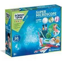 Kokeilusarja lapsille Clementoni Super Microscope