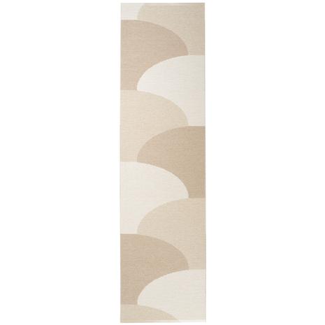 Pappelina Hill matto 70 ä— 270 cm, vanilla/beige/cream