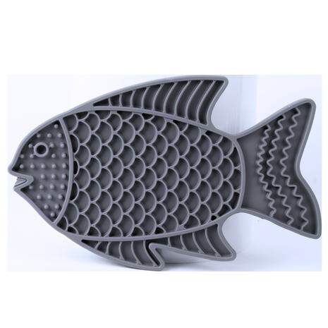 Pritax Nuoleskelumatto Kala, 22x13cm, Harmaa
