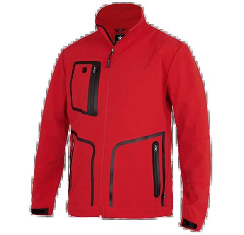 Texstar FJ30 Softshell-takki punainen M – kuva 1/1