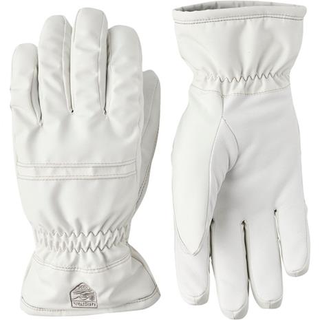 Hestra Primaloft Leather, lasketteluhanskat, naisten, valkoinen