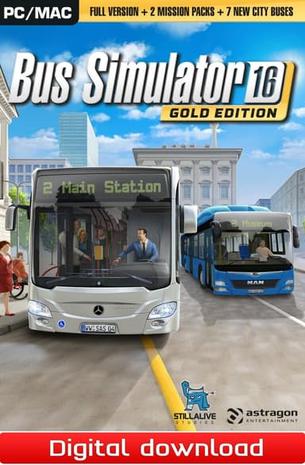 Bus Simulator 2016 Gold Edition, PC-peli