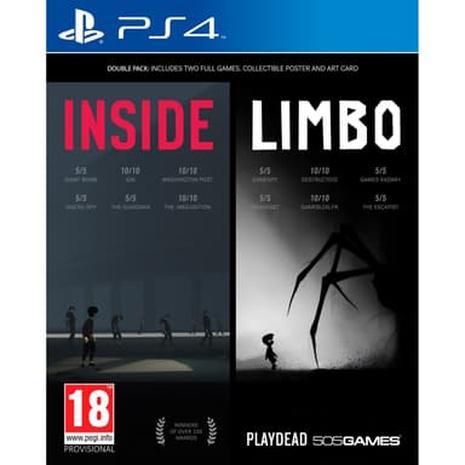 Inside - Limbo Double Pack, PS4-peli