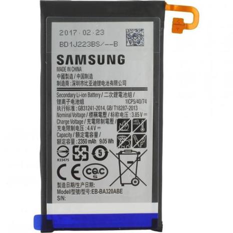 Samsung Galaxy A3 (2017) (EB-BA320ABE), akku – kuva 6/8