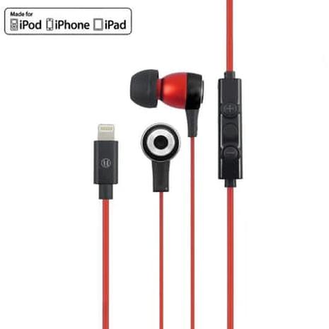 Nappikuulokkeet mikrofonilla (Apple Lightning)
