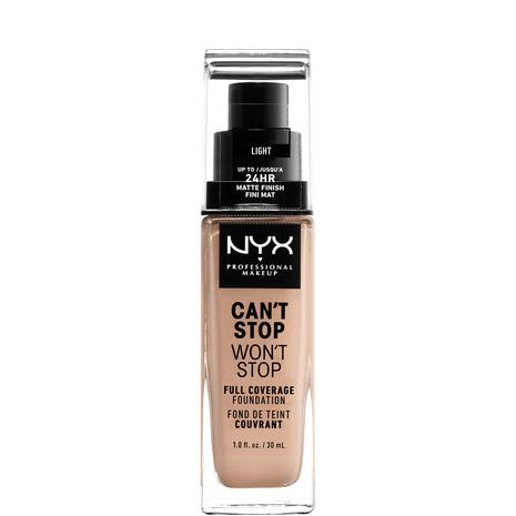 NYX Professional Makeup Cant Stop Wont Stop Foundation 05 Light