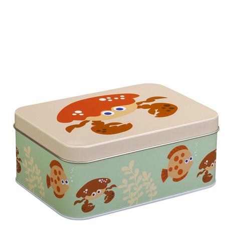 Blafre, Rectangular Tin Box, Sealife