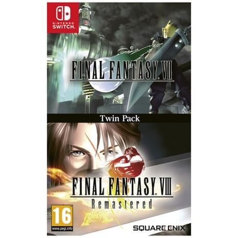 Final Fantasy 7 (VII) + Final Fantasy 8 (VIII) Remastered, Nintendo Switch -peli