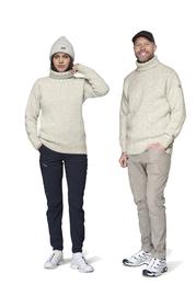 Devold Nansen Highneck Luonnonvalkoinen XL