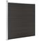 vidaXL Aitapaneeli WPC 175x186 cm musta – kuva 8