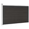 vidaXL Aitapaneeli WPC 175x105 cm musta – kuva 8