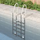 vidaXL Uima-allastikkaat 54x38x211 cm 304 ruostumaton teräs