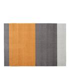 tica copenhagen Stripes by tica, vaakasuuntainen, käytävämatto Grey-grey-dijon, 90 x 130 cm