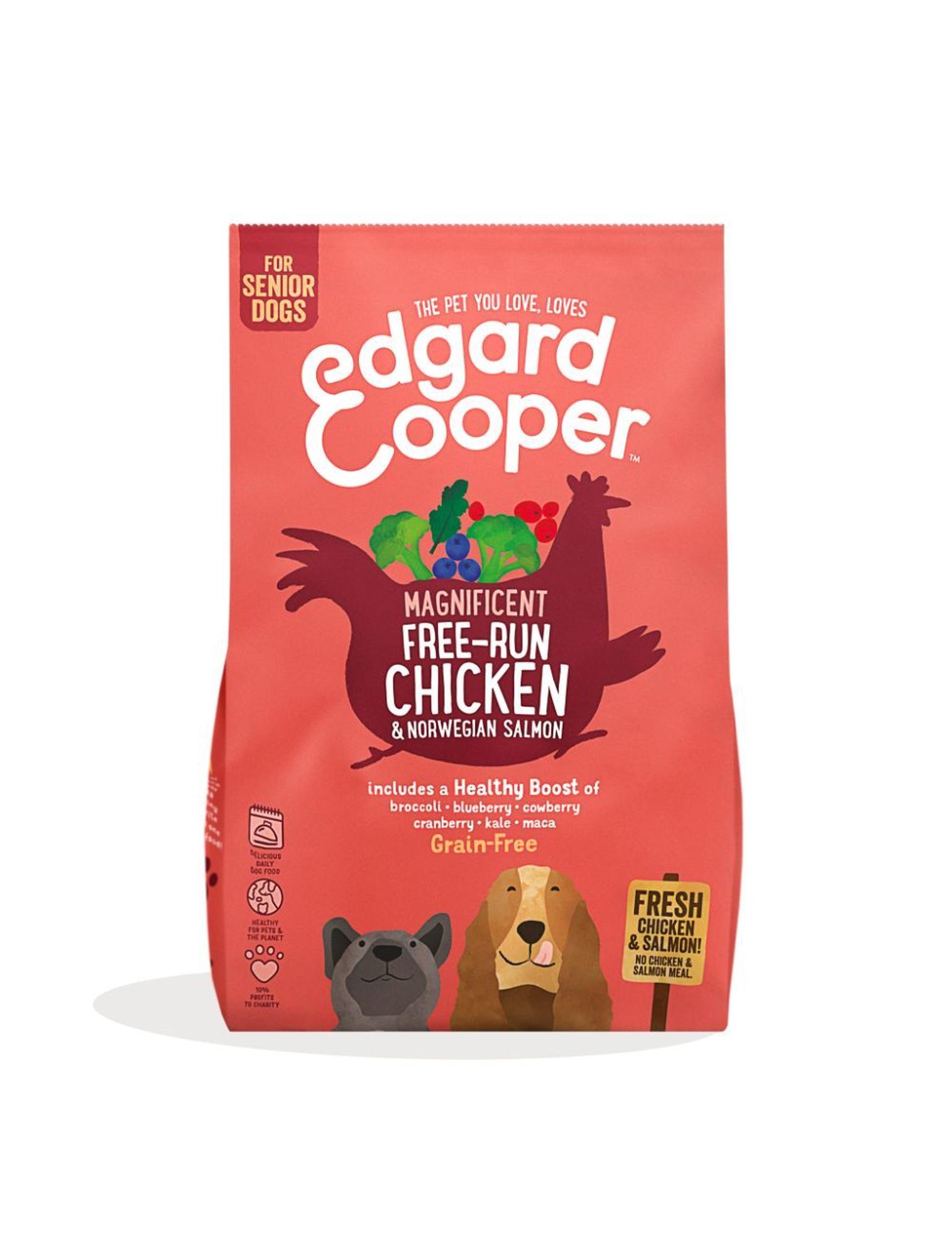 Edgard Cooper - Fresh Free-Run Chicken & Norwegian Salmon - senior - 12kg - (542503948519)