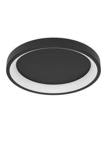 EGLO connect Smart-LED kattovalaisin Loretello-Z, pyöreä, musta