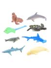Johntoy Animal World - Sea Animals Playset 8pcs.