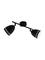 EGLO SABATELLA SPOT 2 X E14 BLACK – kuva 1
